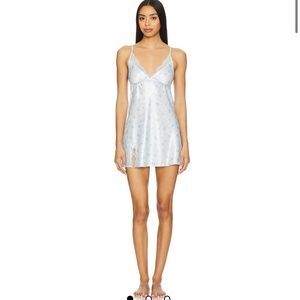 Flora Nikrooz Light Blue Slip